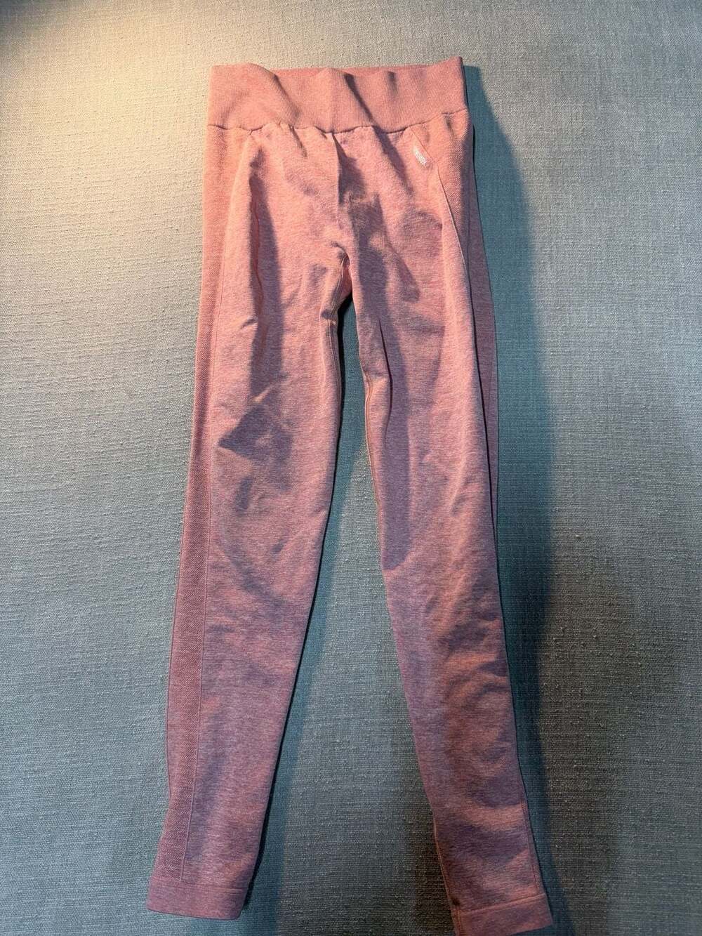 Gymshark Vital Seamless Leggings Size L Pink Marl Athletic